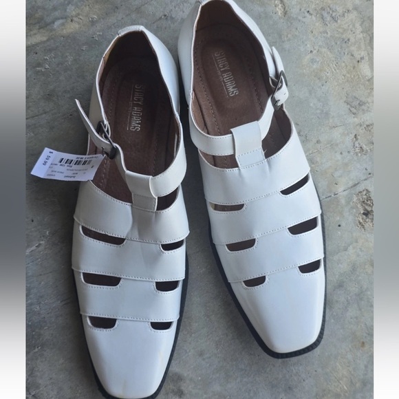 Stacy Adams Leather Sandals Sz 13M Calderon White City Men\'s New main image 12